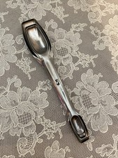 Vintage Stainless Foley Measuring Spoons Locking Nesting Double Ended Set