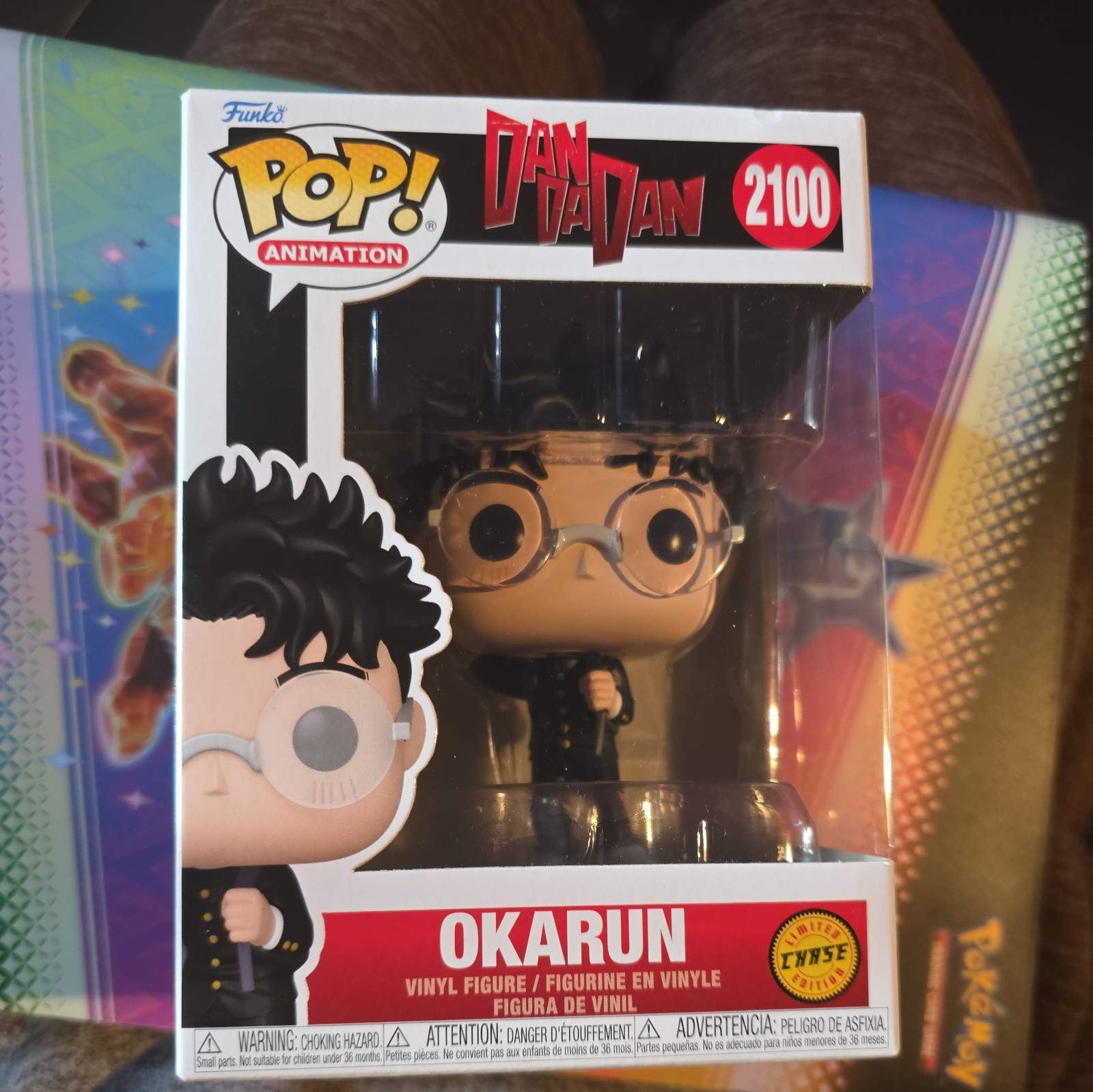 Funko Pop! Dandadan: Okarun #2100 Chase Variant with Protective Case