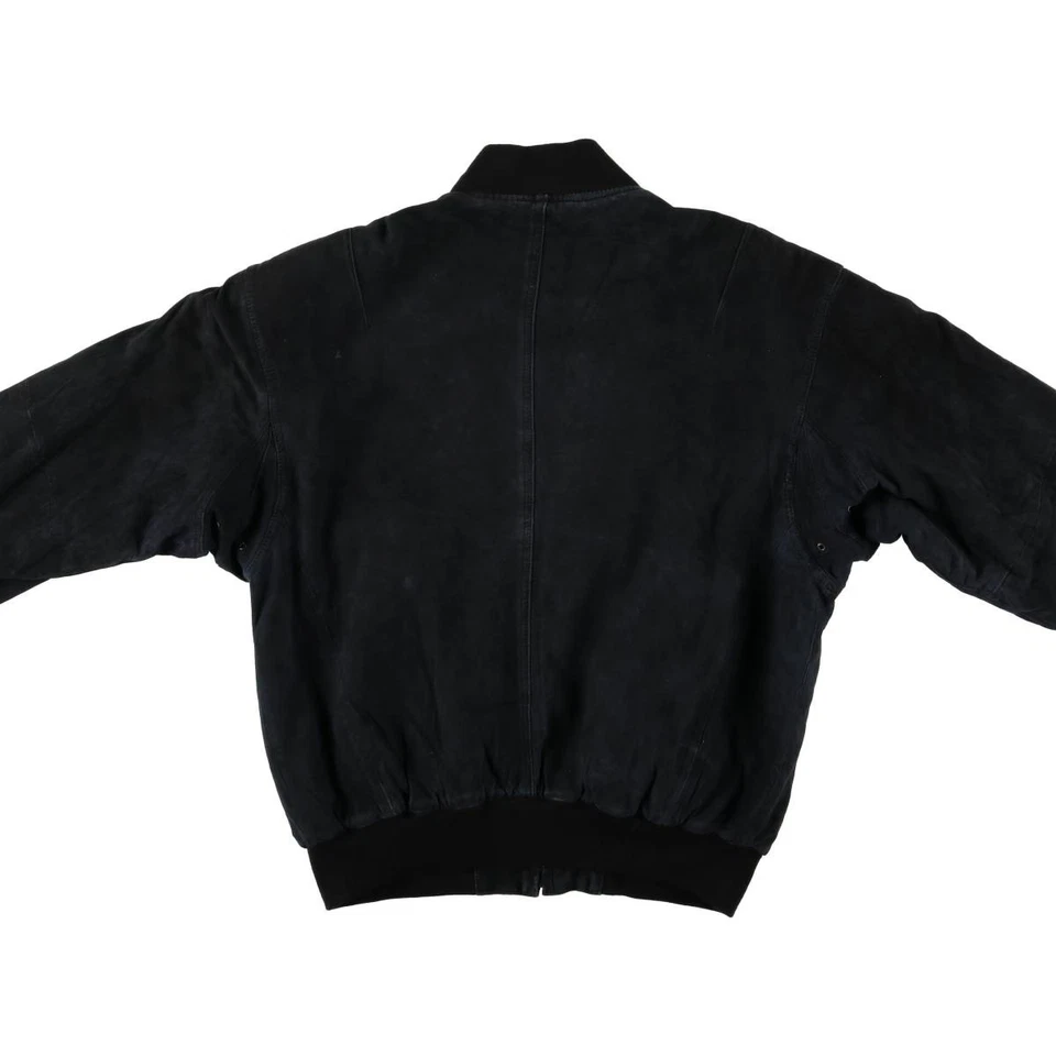 Used ALFANI padded suede leather jacket size L men's - Image 4 of 4