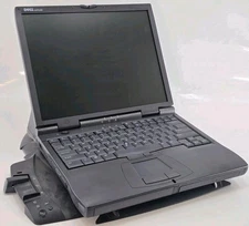 Dell Latitude CPX Model PPX & Dock P/N 1978U - UNTESTED FOR PARTS OR REPAIR