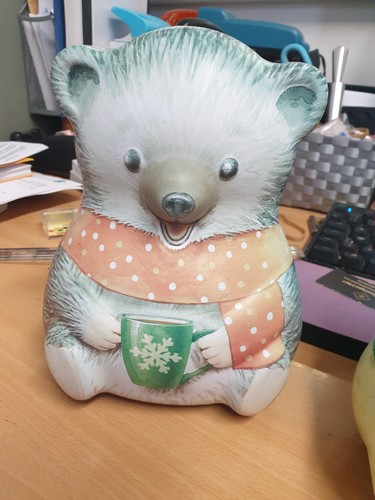 VORRATSDOSE NEUHEIT TEDDYBÄREN NIEDLICHE SKURRILE DOSE leer - Bild 4 von 6