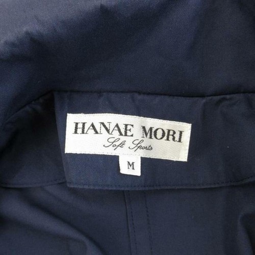 Hanae Mori trench coat long M navy ee Shoulder width: about 52cm 40cm Used d1c79 - 第 8/8 張圖片