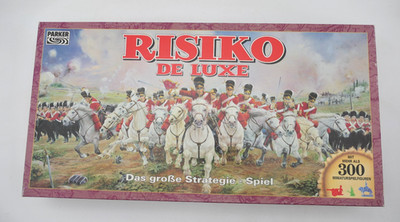 Risiko De Luxe - Brettspiel Gesellschaftsspiel Parker 1992 komplett