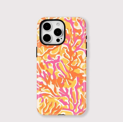 Neon Abstrakt Robust Schutzhülle iPhone für 17 16 15 14 13 12 11