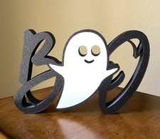 Ghost Boo Halloween Decoration, Ghost Sign Halloween Home Decoration Halloween D