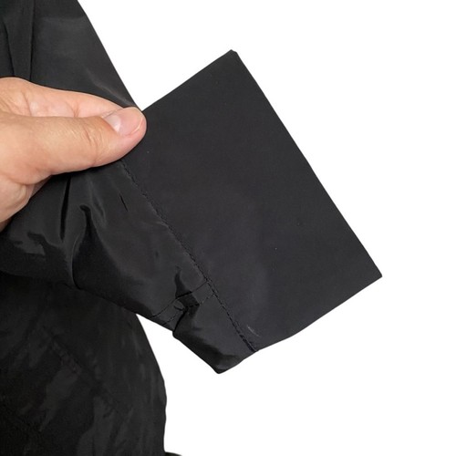 Cole Haan Signature Back Bow Packable Hooded Raincoat in Black - Picture 9 of 16