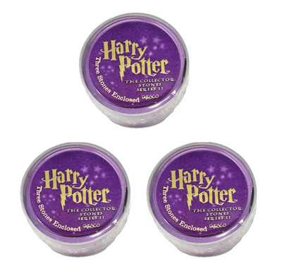 Harry Potter Collector Stones Series II set 1 2 3 Sealed Vintage 2000 Enesco NOS