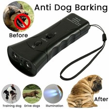 Petgentle Ultrasonic Anti Dog Barking Pet Trainer LED Light Gentle Chaser Device
