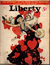 1933 Liberty - February 18 - Valentine Dance - art deco; Kremlin Head Mystery