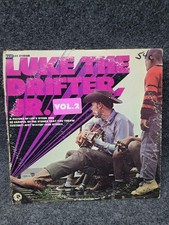 Vintage Hank Williams Jr Luke the Drifter Jr Vol. 2 Vinyl LP MGM SE-4632 Country