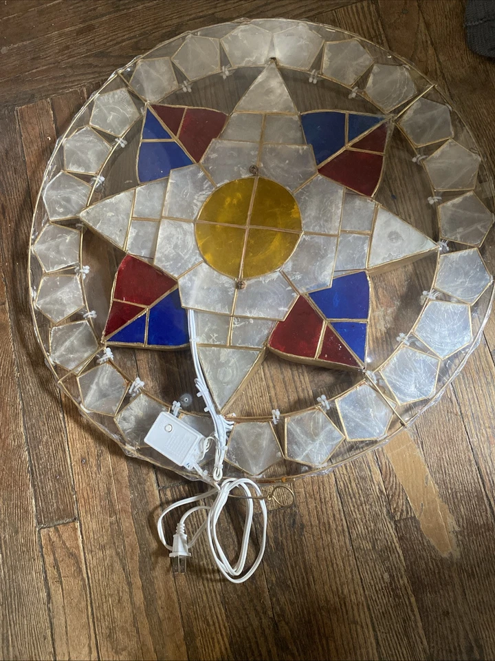Christmas Capiz Parol LED Lantern Filipino 2024 FE03 size 24” US Seller 🇺🇸 - Image 2 of 4