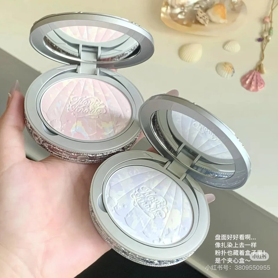 Flower Know Shell Pearl Series Mixed Color Pressed Powder - Image 3 of 4