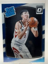 2017-18 NBA Panini Donruss Optic Zhou Qi RC #151 Houston Rockets Rated Rookie