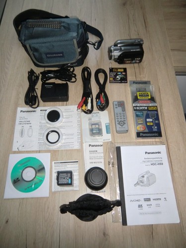 Panasonic HDC-HS9 Full HD-Camcorder 60 GB HDD und Extras