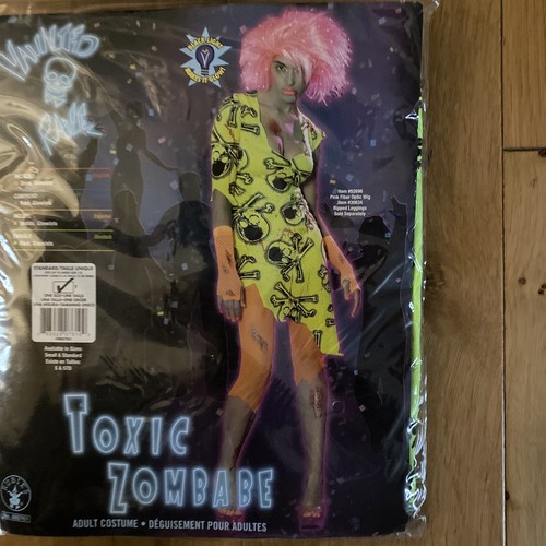 Disfraz Rubíes Rave Embrujado Zombie Zombabe Adulto - Talla Única hasta Talla 12 - Imagen 3 de 4