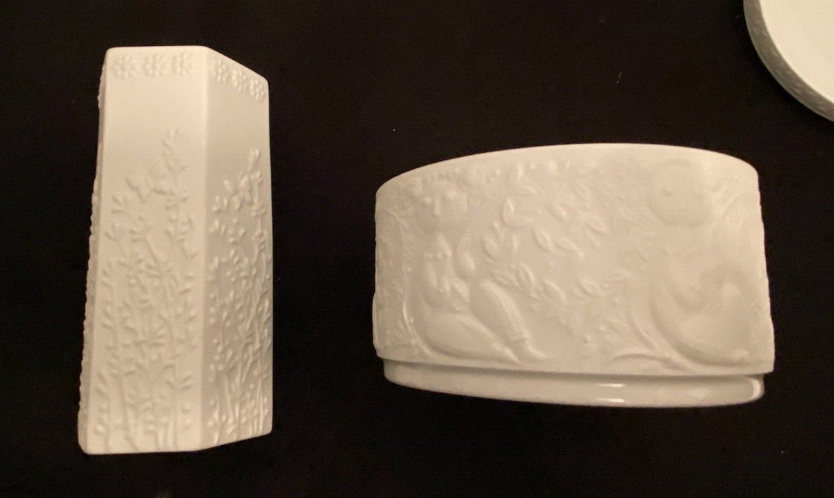 ROSENTHAL GERMANY STUDIO LINIE SIGNED BJORN WIINBLAD EMBOSSED