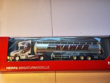 Herpa 304870 Scania Hauber ´04 Tanksattelzug "Willi Wewer" NEU,OVP,1:87