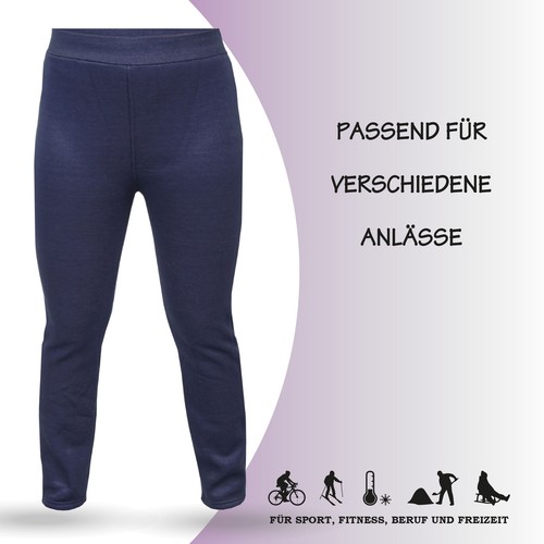 Thermo Leggings Innenfleece Leggins Thermoleggings High Waist warm Thermohose - Bild 26 von 30