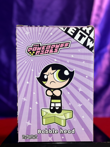 2000 Powerpuff Girls Buttercup Bobblehead Cartoon Network Collectible Figure - Picture 6 of 9