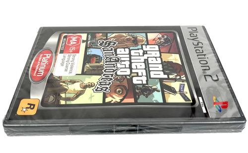 Grand Theft Auto: San Andreas Platinum Sony PlayStation 2 PS2 PAL New & Sealed - Picture 12 of 16