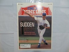 Vine Line Chicago Cubs Magazine 1994 June Rookie Steve Trachsel