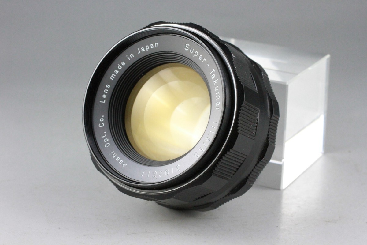 ASAHI Pentax Super Takumar 55mm f1.8 M42 Mount Lens #89 | eBay