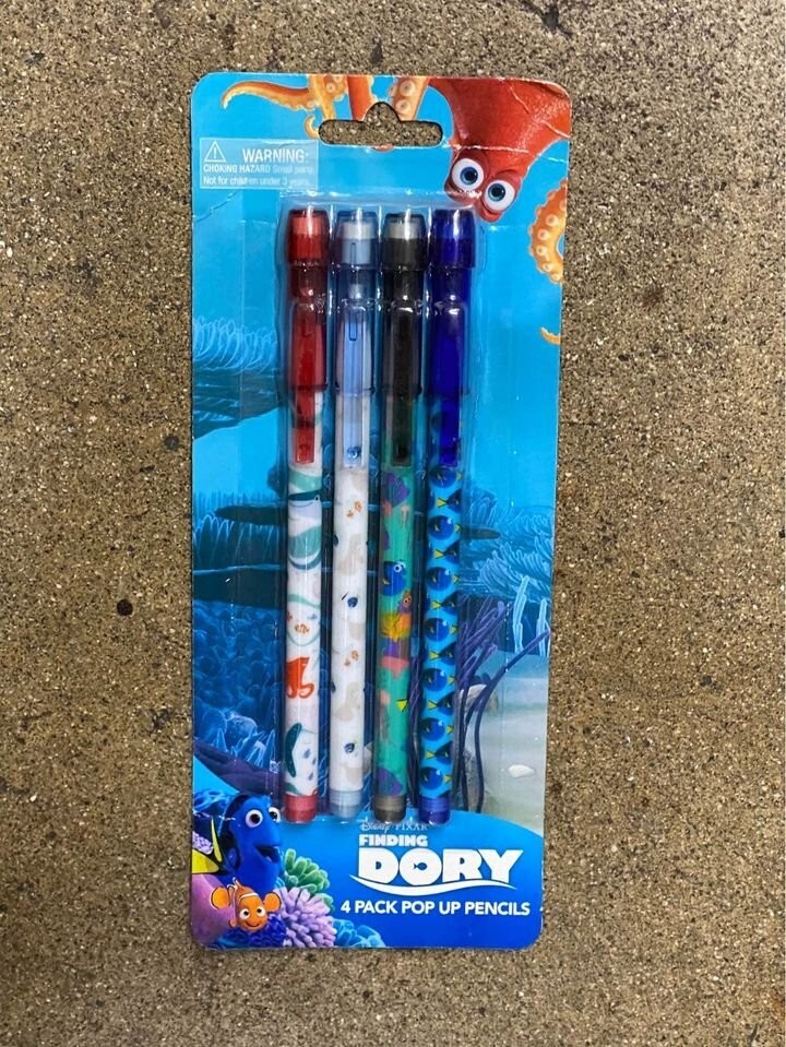 Finding Dory pop up mechanical pencils