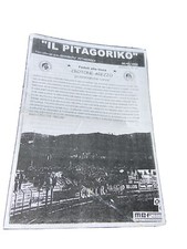 FANZINE ULTRAS IL PITAGORIKO CROTONE AREZZO CATANIA CROTONE 99-00