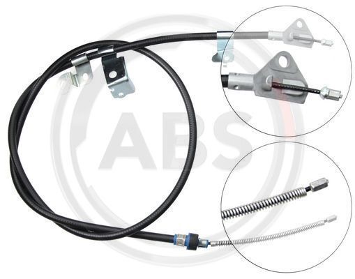 A.B.S. K19457 Seilzug, Feststellbremse Links FüR Toyota-image