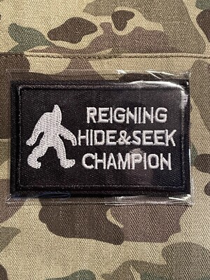 Taktische Neuheit Airsoft Militär Patch lustig bestickt Haken hinten verstecken