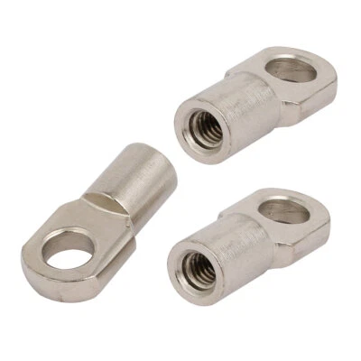 UXCELL M6 Female Threaded 45# Steel Gas Spring Strut Joint End Fitting 3pcs