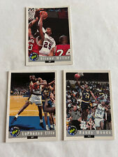 (3) 1992 CLASSIC DRAFT PICKS-LAPHONSO ELLIS #47- O. MILLER #49-RANDY WOODS #11