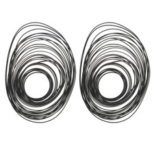 2 Packs Recorder Belt Cassette Tape Belt Recorder Repairing Accessories 40-130MM