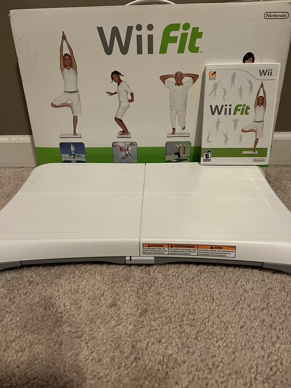 Nintendo Wii Fit Balance Board With Wii Fit Plus Video Game Wii Fit Bundle
