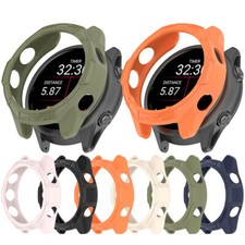 Fit For Garmin Forerunner 570 Watch Armor Protective Case Skeleton Bumper Cover