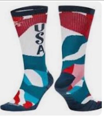 NIKE ‘SB PARRA’ EVERYDAY MAX LIGHTWEIGHT CREW SOCKS Sz M [CN3780-100] NWT 