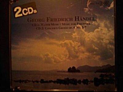 CD1: Water Music - Music for Firework CD2: Concerti Grossi O - VERY GOOD