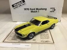 Danbury Mint 1970  Ford Mustang Mach 1 Fastback 1/24 Diecast