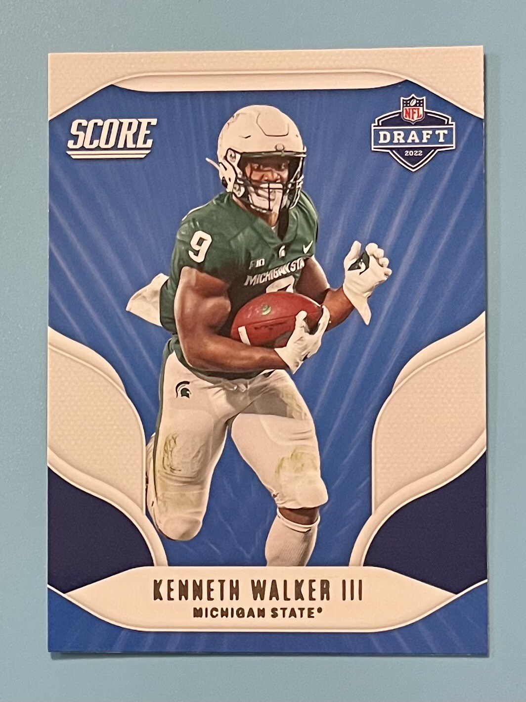2022 PANINI SCORE KENNETH WALKER III NFL DRAFT RC #D15 SEATTLE SEAHAWKS ROOKIE