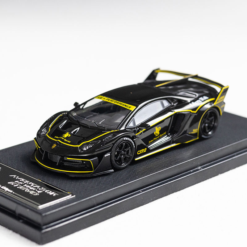 1/64 ランボルギーニ アヴェンタドール GT EVO カスタム品 1/64スケール MINI GT「LB-WORKS ランボルギーニ・アヴェン