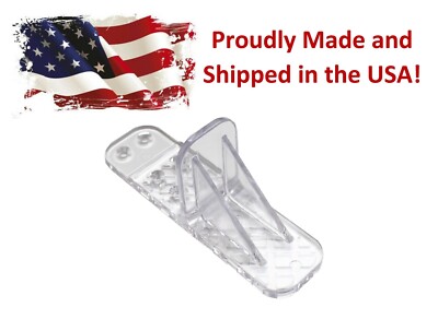 Clear Plastic Mini Glacier Snow & Ice Roof Guards Prevents Sliding Snow Ice