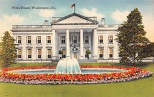 The White House Washington DC Postcard