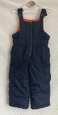 【関税込み】Carter Young トラウザーズ Carters Winter Ski snow winter zip up Pants Navy Blue and