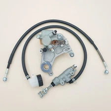 Rear Brake Caliper Master Cylinder & Hose Assembly for Honda CR500R 1990-2001