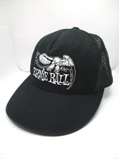 ERNIE BALL Eagle LOGO Black Cap / Hat Mesh Snapback YUPOONG The Classics Guitar