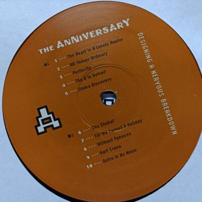 The Anniversary / Designing A Nervous Breakdown 12” Vinyl '00 US
