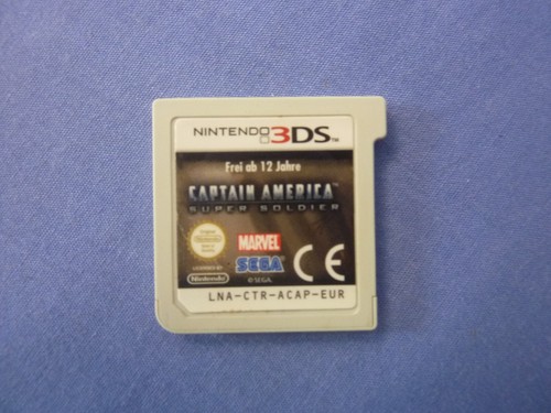 Capitán América Super Soldado Nintendo 3DS con manual - Imagen 3 de 6