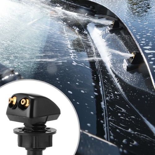 Windshield Washer Nozzles Wiper Spray Fit Most Cars with 2m Fluid Hose Connector - Picture 13 of 15