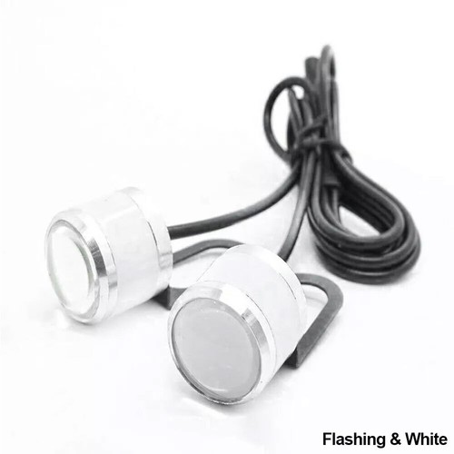2x Motorcycle Parts Eagle Eye Flashing Signal Led Lights Accessories Universal - Picture 15 of 17