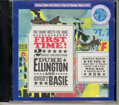 Ellington / Basie - First Time The Count meets the Duke - CD